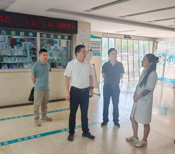 韩永强赴直属分局调研医疗保障工作